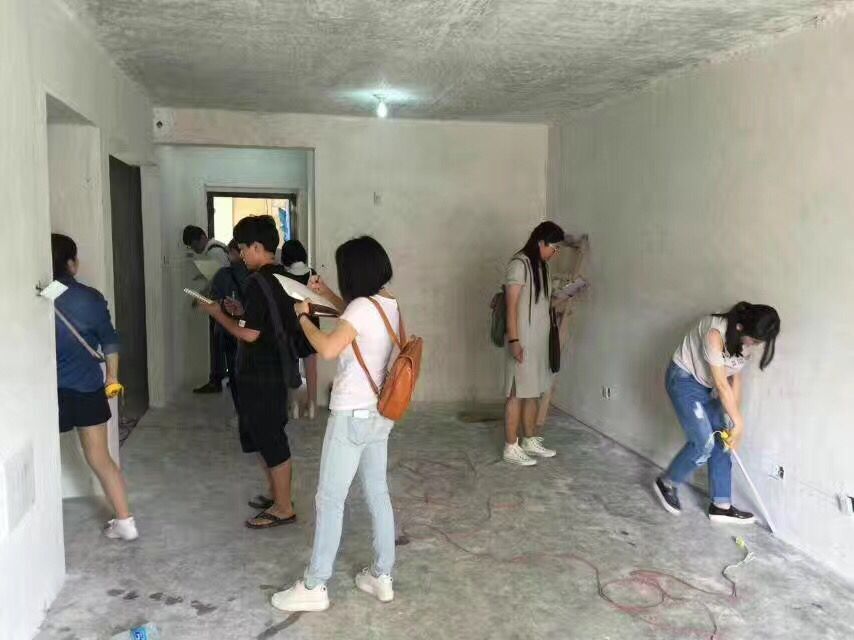 室內(nèi)所有學員量房工藝實踐課通知